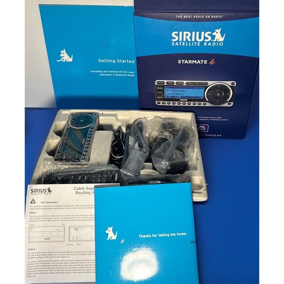 SiriusXM Starmate 4 ST4-TK1 Satellite Radio (subscription needed) - Picture 2 of 9